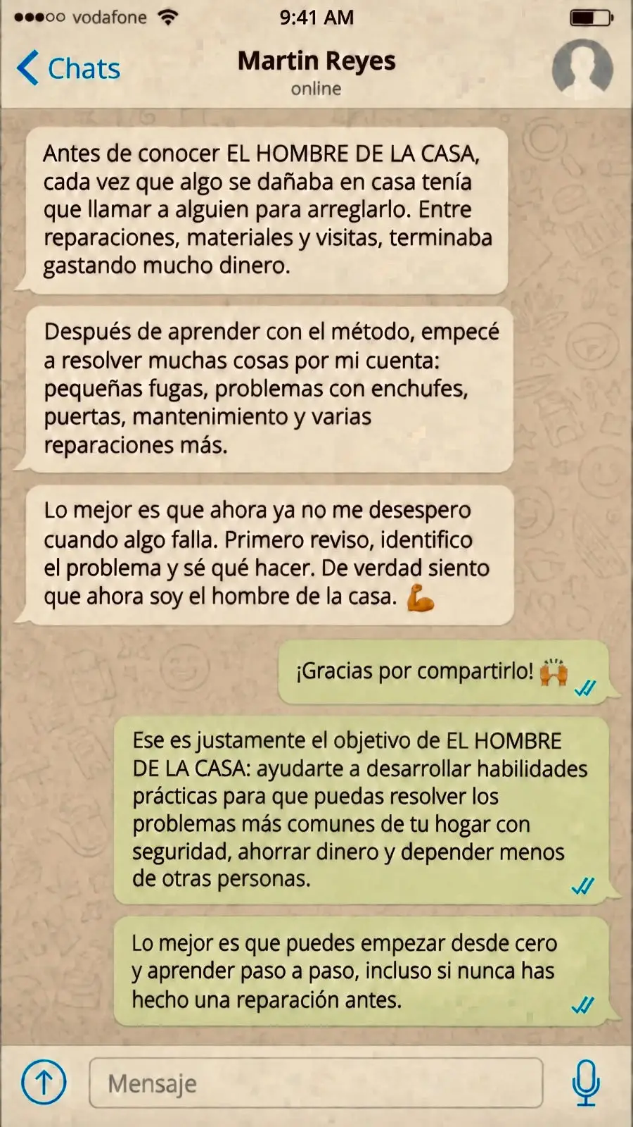 Testimonio de María sobre la reducción de costos con el Sistema Simbiótico